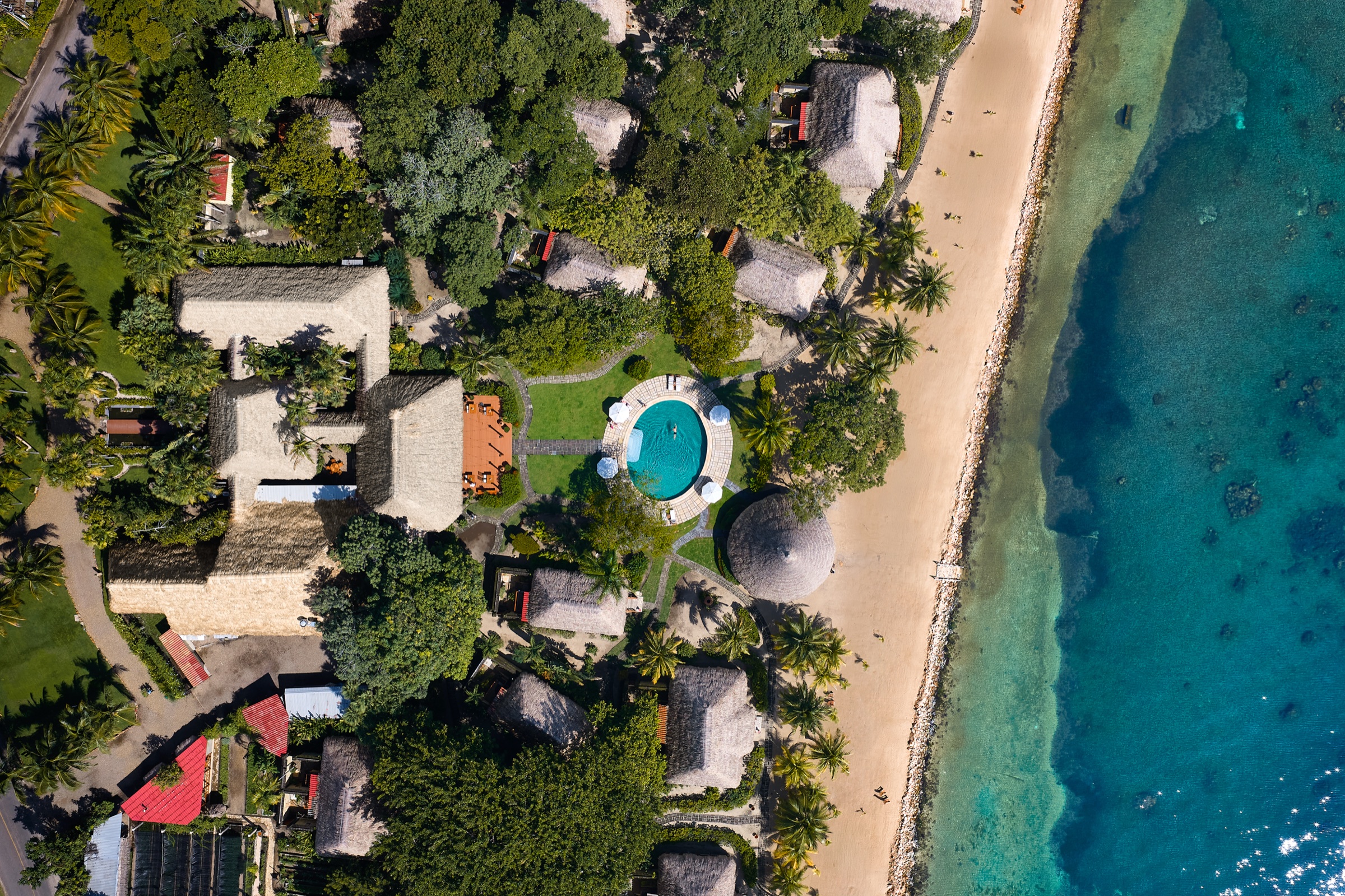 Selected Aerial — The Coppola Hideaways Turtle Inn — Photography Elias Blanton & Matthew Millman — photograph by Elias Blanton