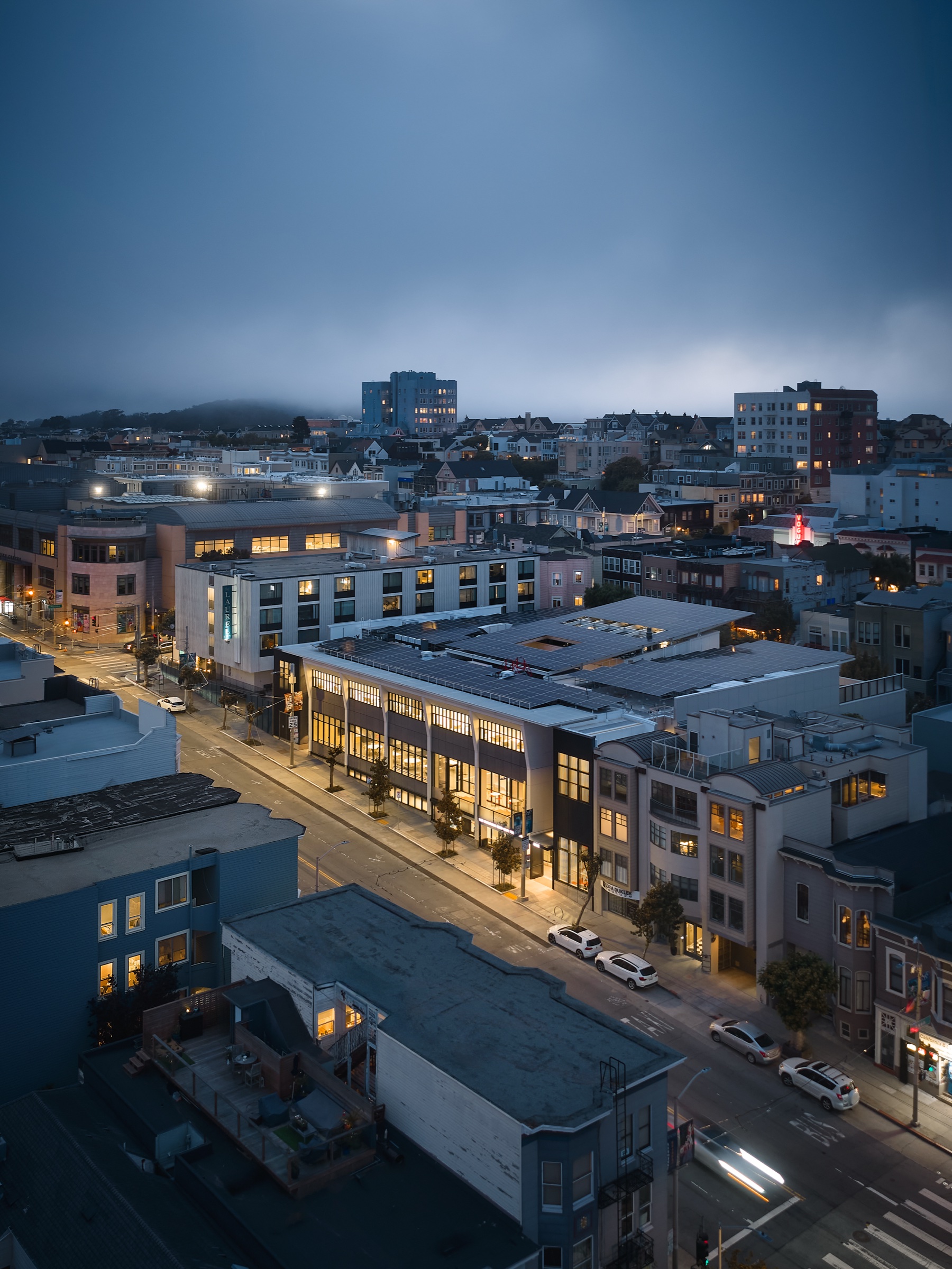 Selected Aerial — Leddy Maytum Stacy Architects — Photography Elias Blanton & Matthew Millman — photograph by Elias Blanton